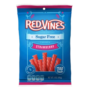 Red Vines Strawberry Licorice Twists, Sugar Free, 5oz Bag